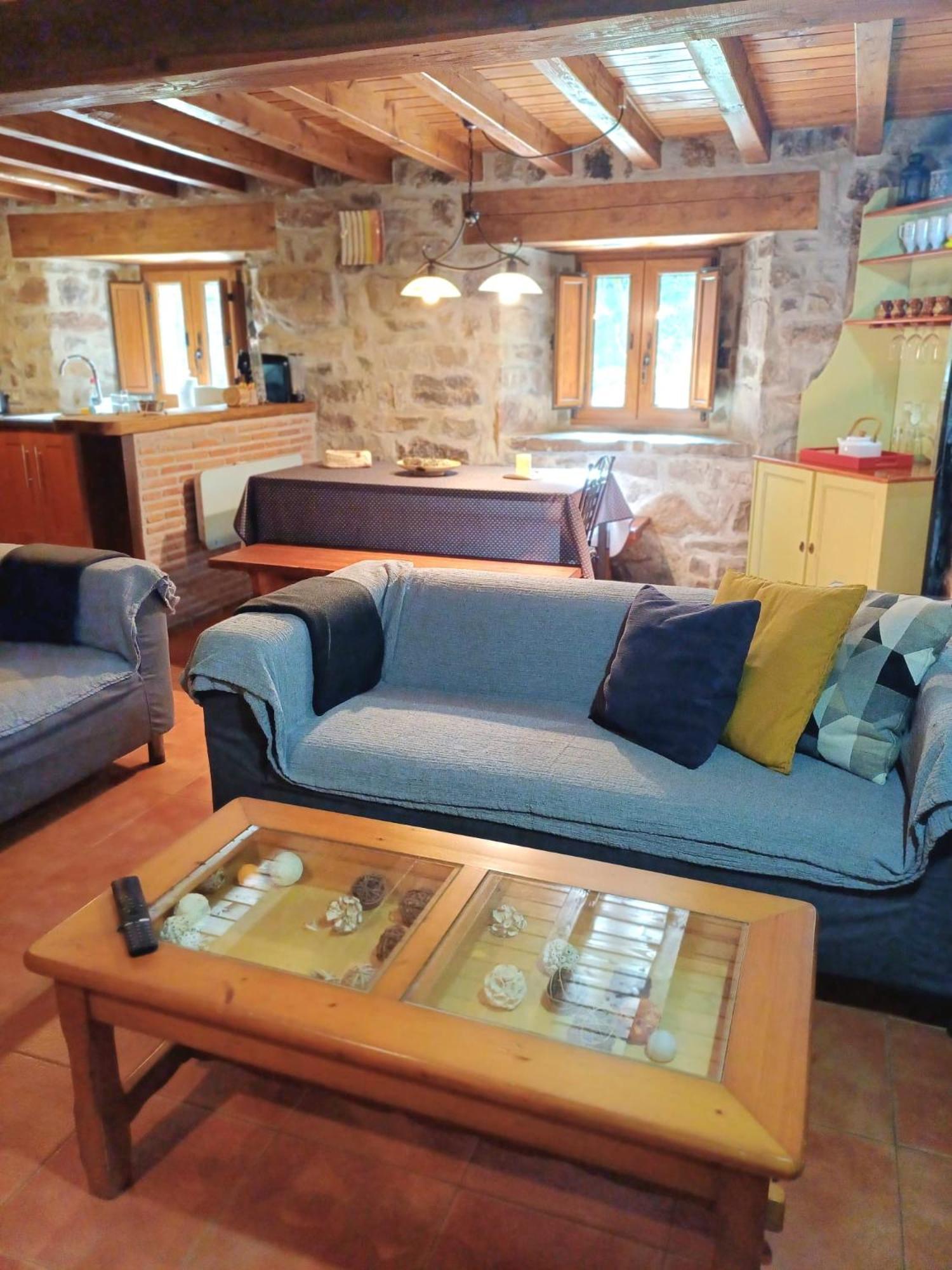 La Cabana Del Rio San Roque de Ríomiera Eksteriør billede