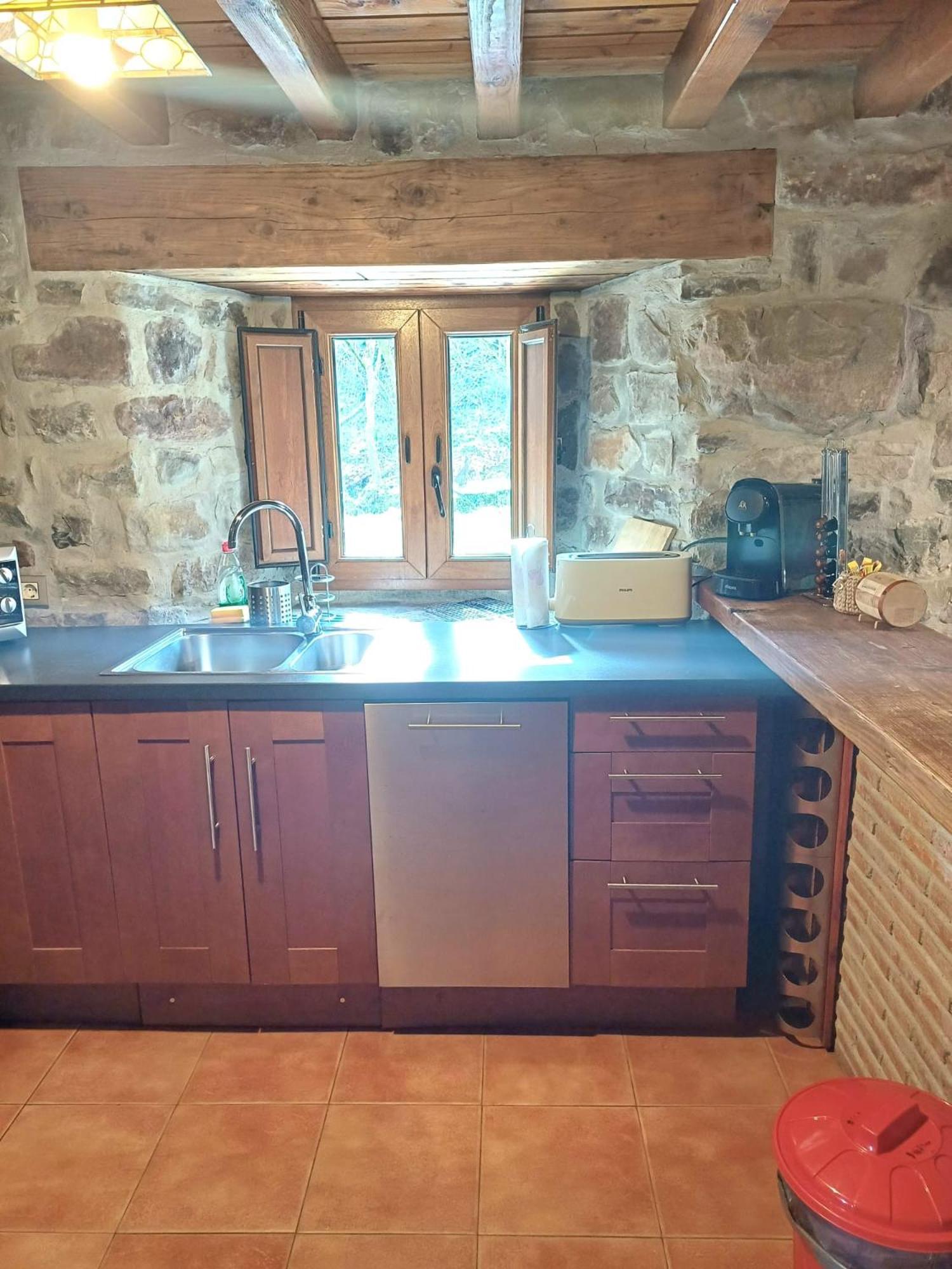 La Cabana Del Rio San Roque de Ríomiera Eksteriør billede